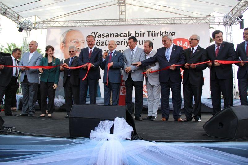 Kemal Kılıçdaroğlu Çanakkale'de açılış yaptı