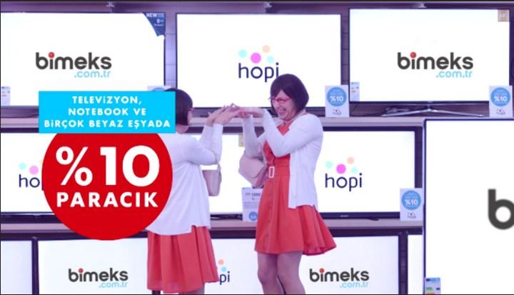 Bimeks müşterisi Hopi'yi sevdi