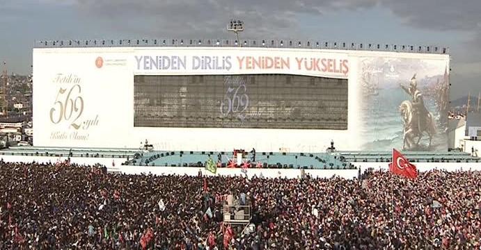 İstanbul'un Fethi'nin 562. yılı şölenle kutlanıyor