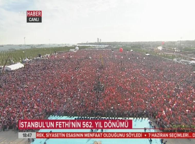 İstanbul'un Fethi'nin 562. yılı şölenle kutlanıyor