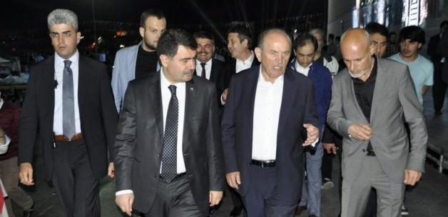 Yenikapı miting alanına gece yarısı denetimi