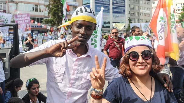 HDP mitingi nedeniyle Samsun karıştı