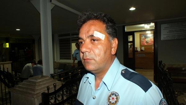 Alkollü turist çift ortalığı savaş alanına çevirdi