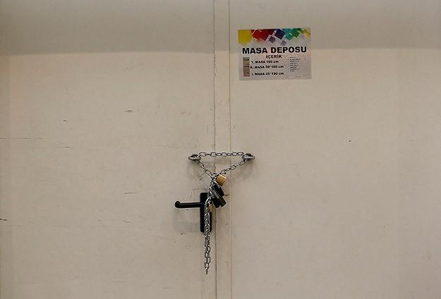 Yurt dışından gelen oyların muhafaza edildiği yer