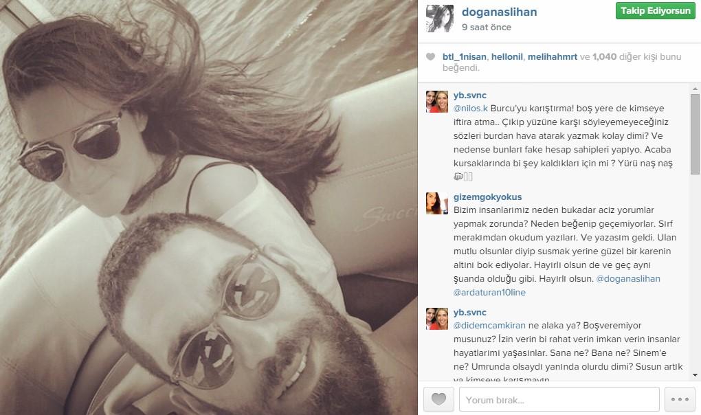 Arda Turan ile Aslıhan Doğan tatilde