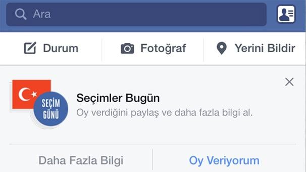 Facebook'tan 7 Haziran'a özel uygulama