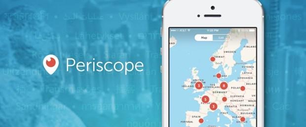 Periscope'da haritalı döneme geçildi