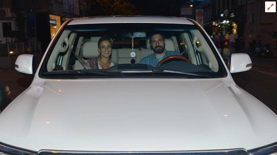 Gülben Ergen Erhan Çelik'e cip aldı