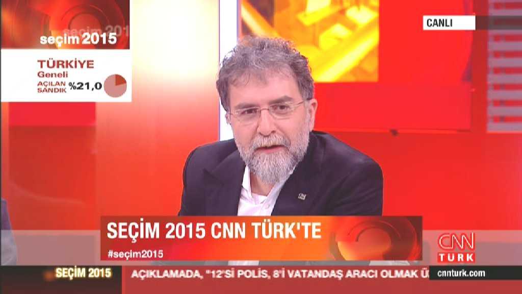 İlk sonuçlar Ahmet Hakan'ın moralini bozdu