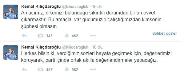 Kılıçdaroğlu: Ülkeyi bu durumdan çıkarmak için çalışıyoruz