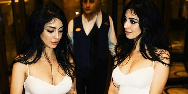 Melike İpek Yalova'dan dekolte şov