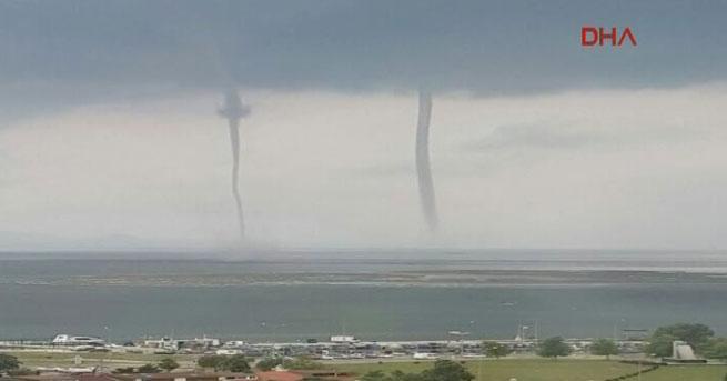 İstanbul ve İzmir'de hortum