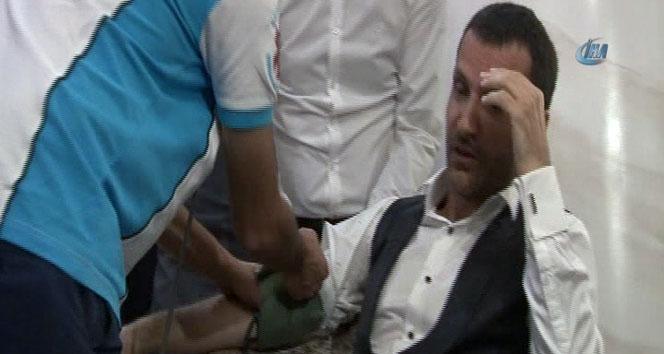 Sinan Özen sahnede kan görünce fenalaştı