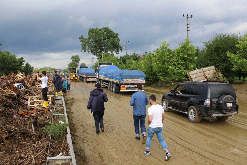D-100 karayolu çift yönlü ulaşıma açıldı