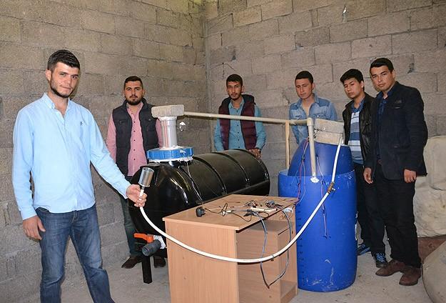 Kahramanmaraş'ta biyogaz üreten proje üretildi