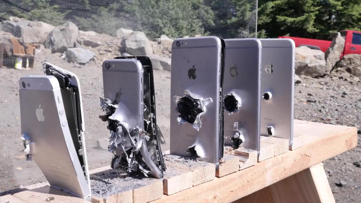 Bir mermiyi kaç iPhone durdurur testi İZLE