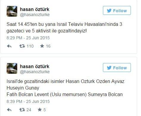 İsrail Kudüs'e giden 9 Türk vatandaşını gözaltına aldı