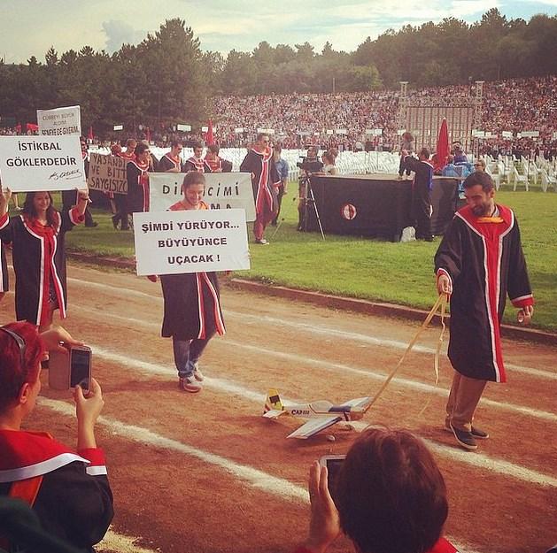 ODTÜ'de mezuniyet töreni yapıldı