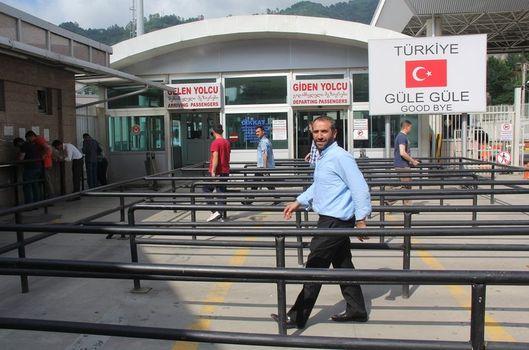 Sarp sınır kapısında yoğunluk önlemi