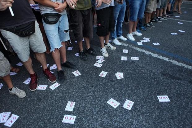 Yunanistan'da Avrupa Birliği karşıtı eylem