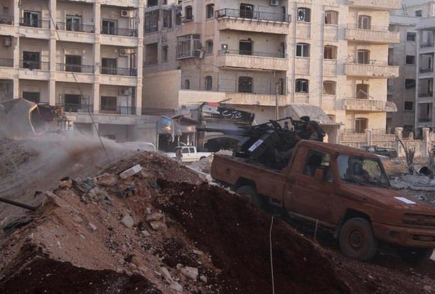 Halep operasyonu başladı