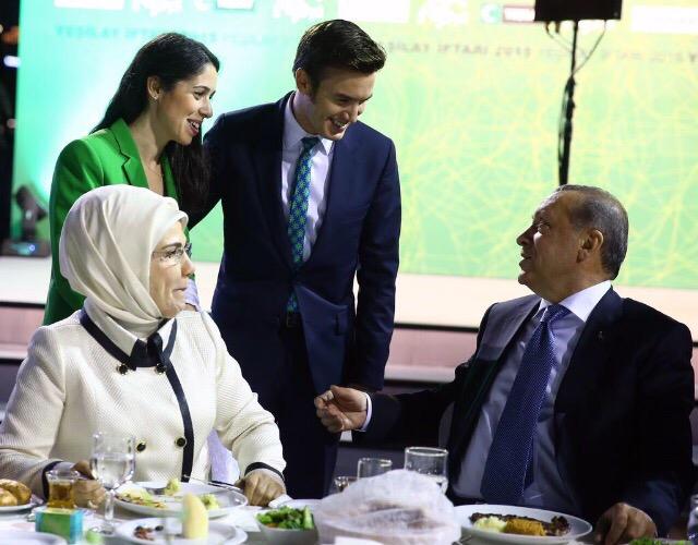 Ceceli ailesi Yeşilay iftarında Erdoğan ile buluştu