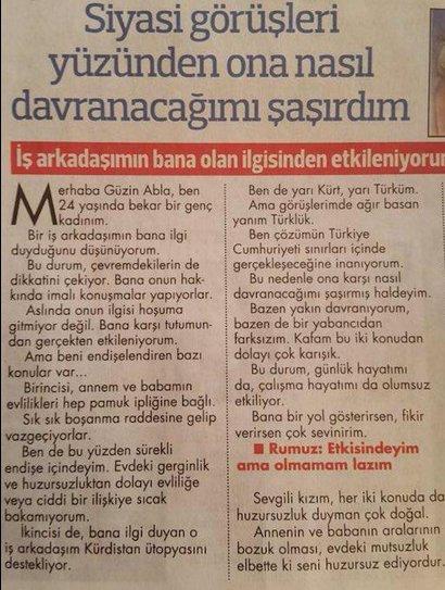 Nişantaşılı kızın Kürt gencine aşkı