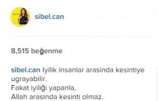 Sibel Can'dan iyilik mesajı