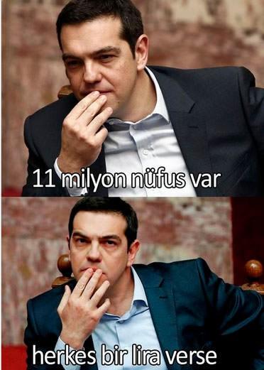 Referandum sonrası güldüren Yunanistan capsleri