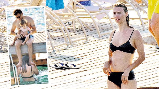 Tuba Ünsal - Mirgün Cabas çifti tatilde