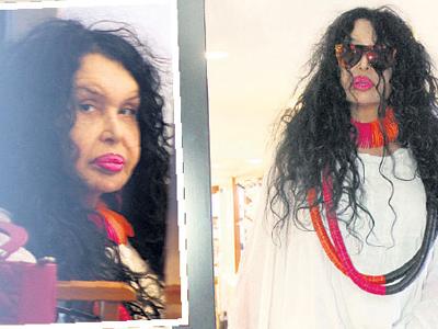 Hafif makyajlı Bülent Ersoy