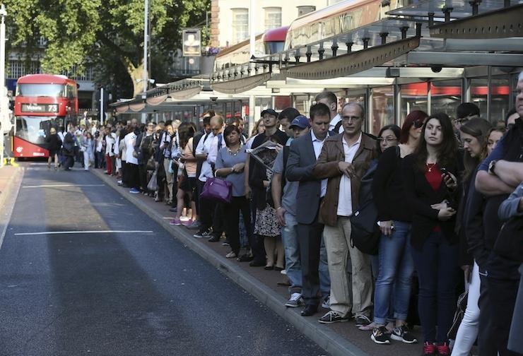 Londra metrosunda grev