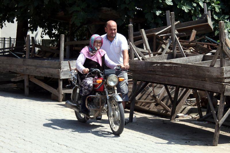 Samsunlu 98'lik ninenin motosiklet tutkusu