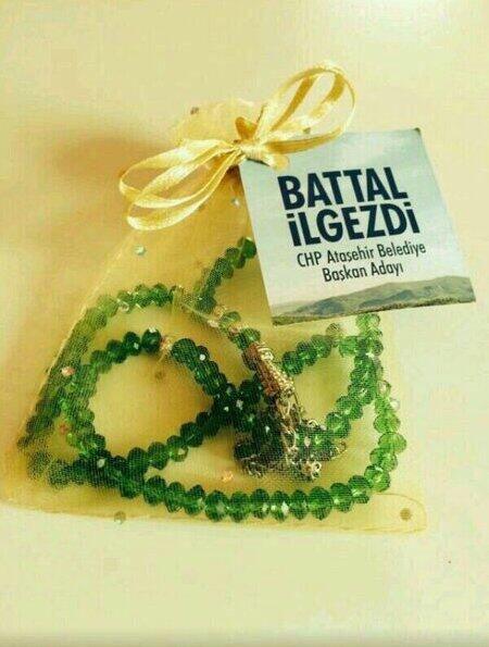 İlgezdi dağıttığı tespihlerin parasını belediyeye ödetti