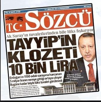 Mimarlar Odası'nın klozet yalanı