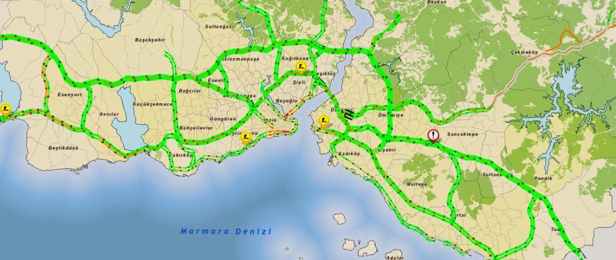 İstanbul'da bayram trafiği bitti