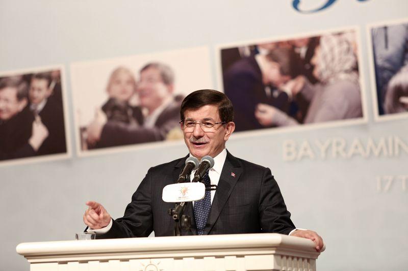 Başbakan Davutoğlu bayramlaşma programında konuştu