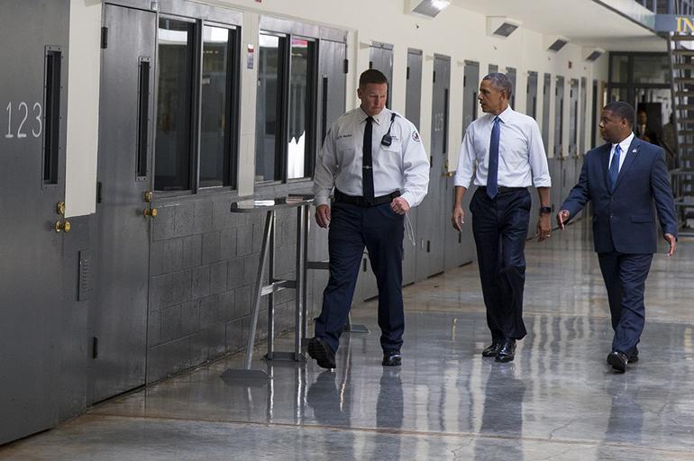 ABD Başkanı Obama'nın hapishane ziyareti