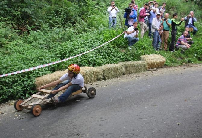Rize'de laz ralli yarışları