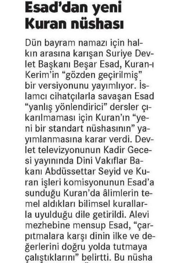 Allah kelamının 'gözden geçirilmiş' versiyonu mu olur