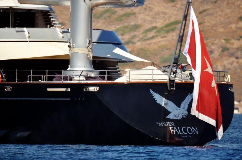 Dünyanın en mondern yelkenlisi Malta Şahini Bodrum'da