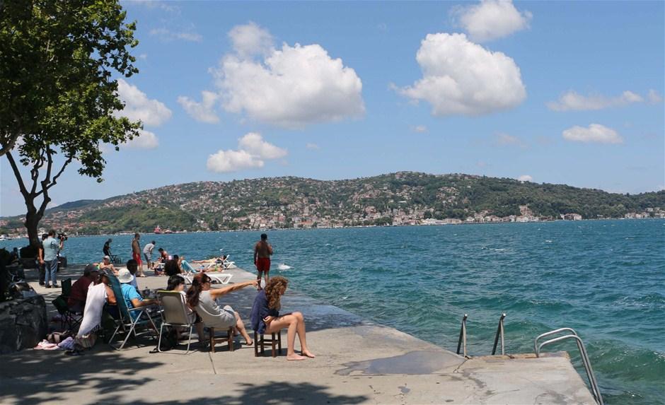 İstanbul boşaldı sahiller doldu
