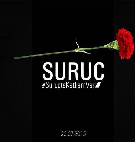 Suruç'taki patlamaya sanatçılardan tepki yağdı