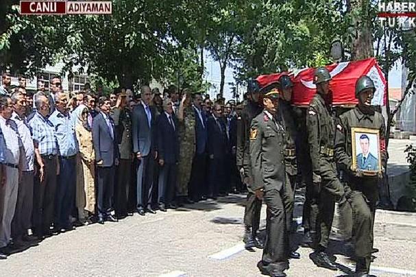 Şehit jandarma onbaşı Müsellim Ünal'a son görev