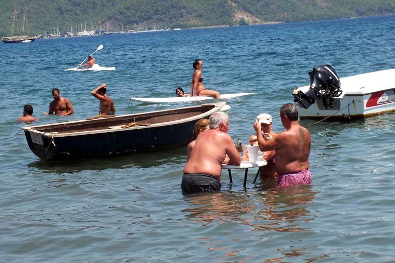 Muğla'da bunaltan Afrika sıcakları