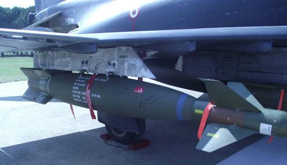 Kandil için özel tasarım füze mağaraları yerle bir etti