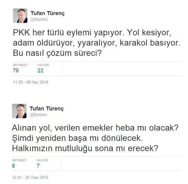 Tufan Türenç'in terörle mücadele çarkı