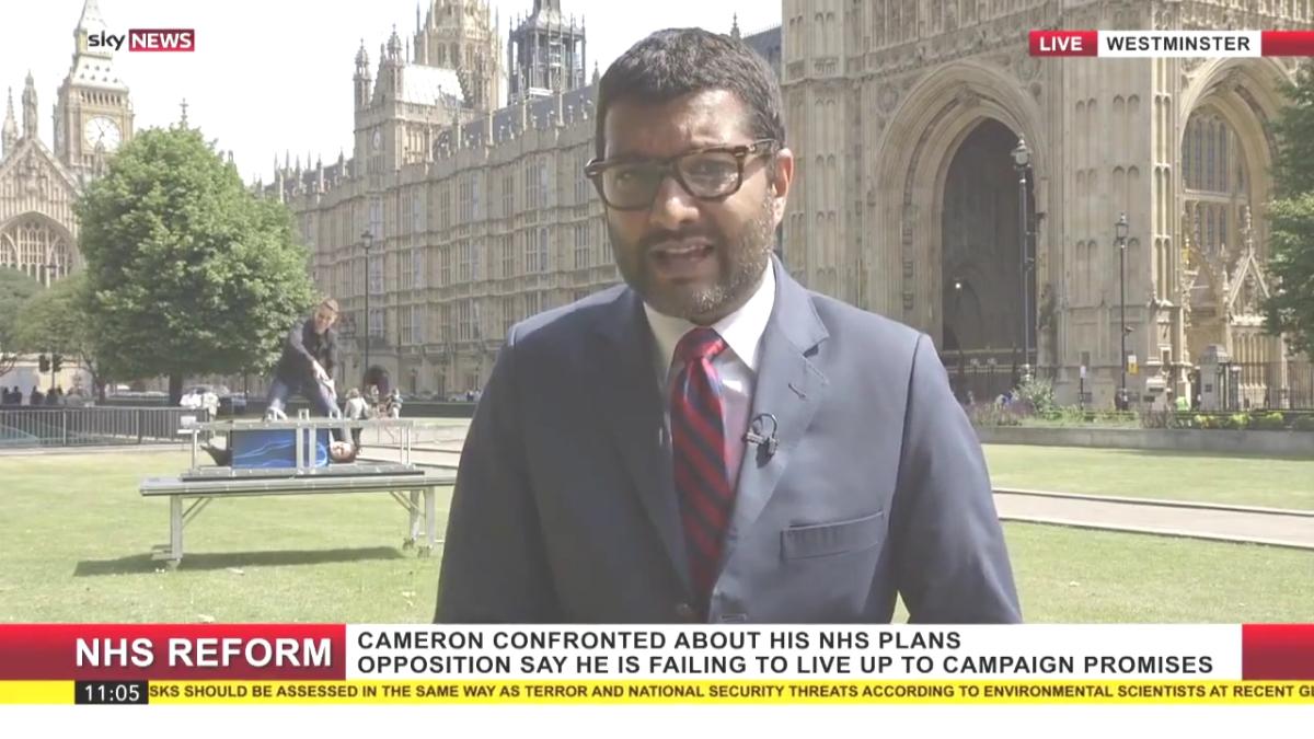 Canlı yayında beklenmeyen illüzyon gösterisi