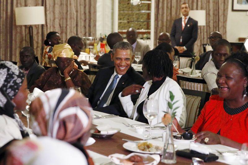ABD Başkanı Obama Kenya'da