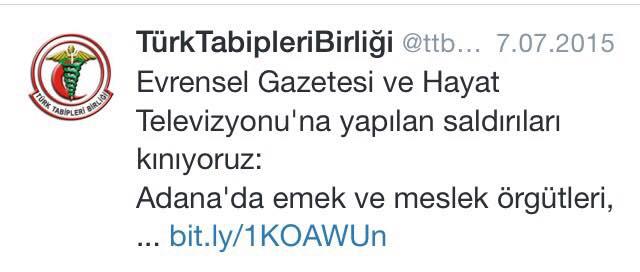 Doktorlar Odası neden PKK'yı kınamaz